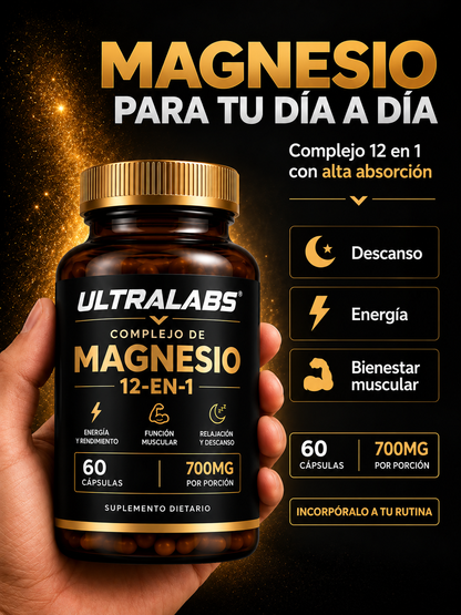 Complejo de Magnesio 12 en 1 - UltraLabs®